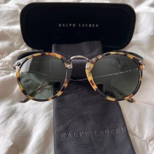 Authentic Ralph Lauren tortoise shell sunglasses